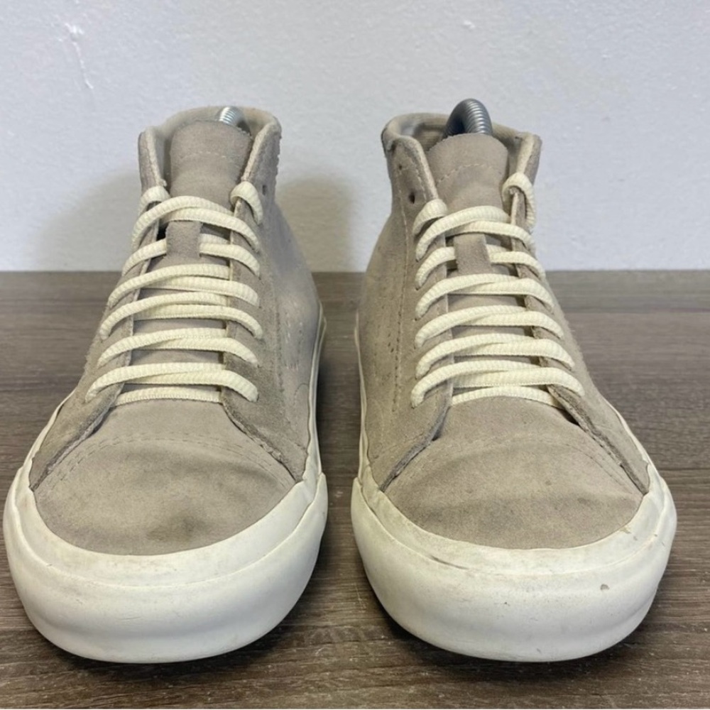 Vans - Hi Old Skool Suede Grey Sneakers - Women's 7 - 721454